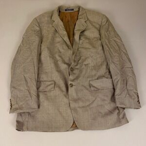Polo University Club Ralph Lauren Wool Sport Coat 40L Brown  Blazer‎ Plaid